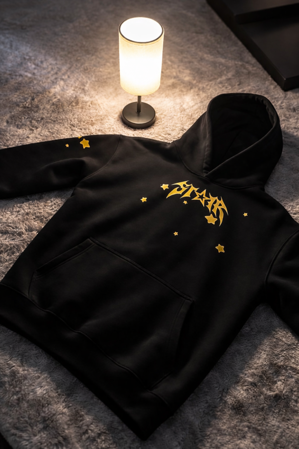 Super Thick Hoodie - Black by ST4R WORKS