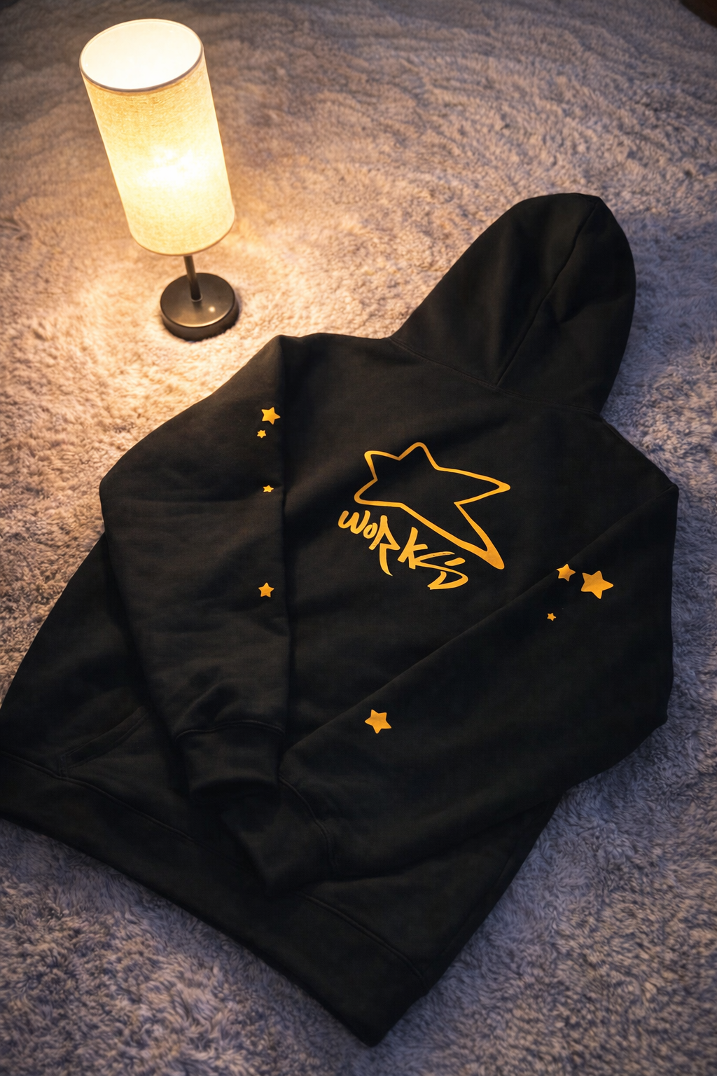 Super Thick Hoodie - Black by ST4R WORKS