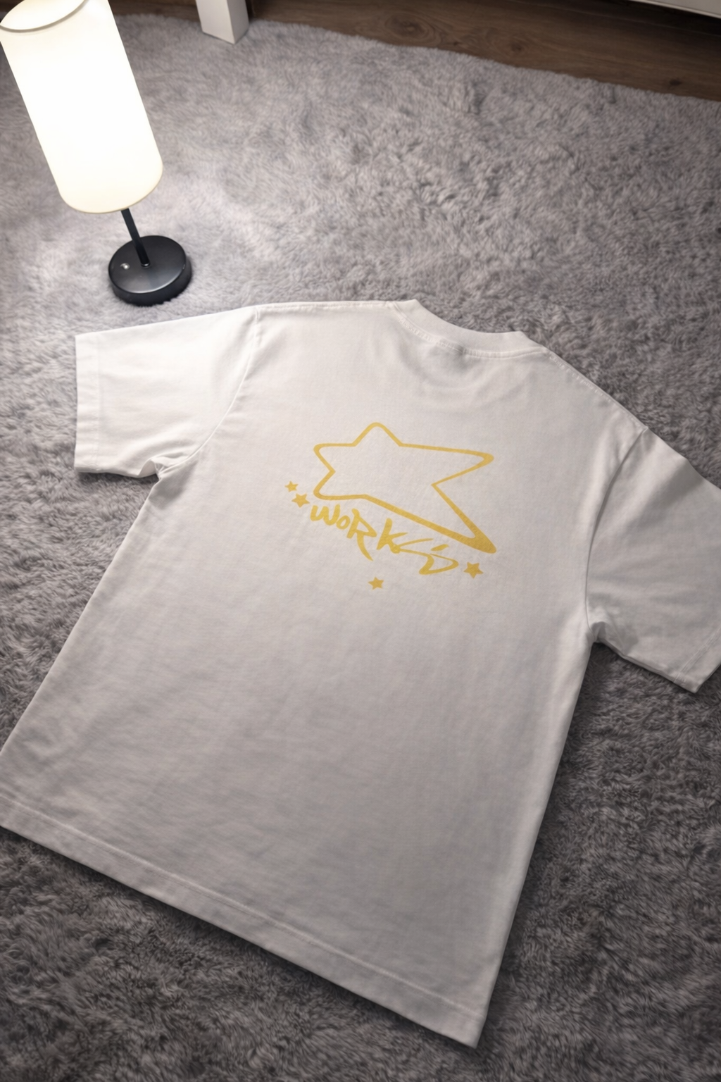 Baggy ST4R T-Shirt - White shirt by ST4R WORKS