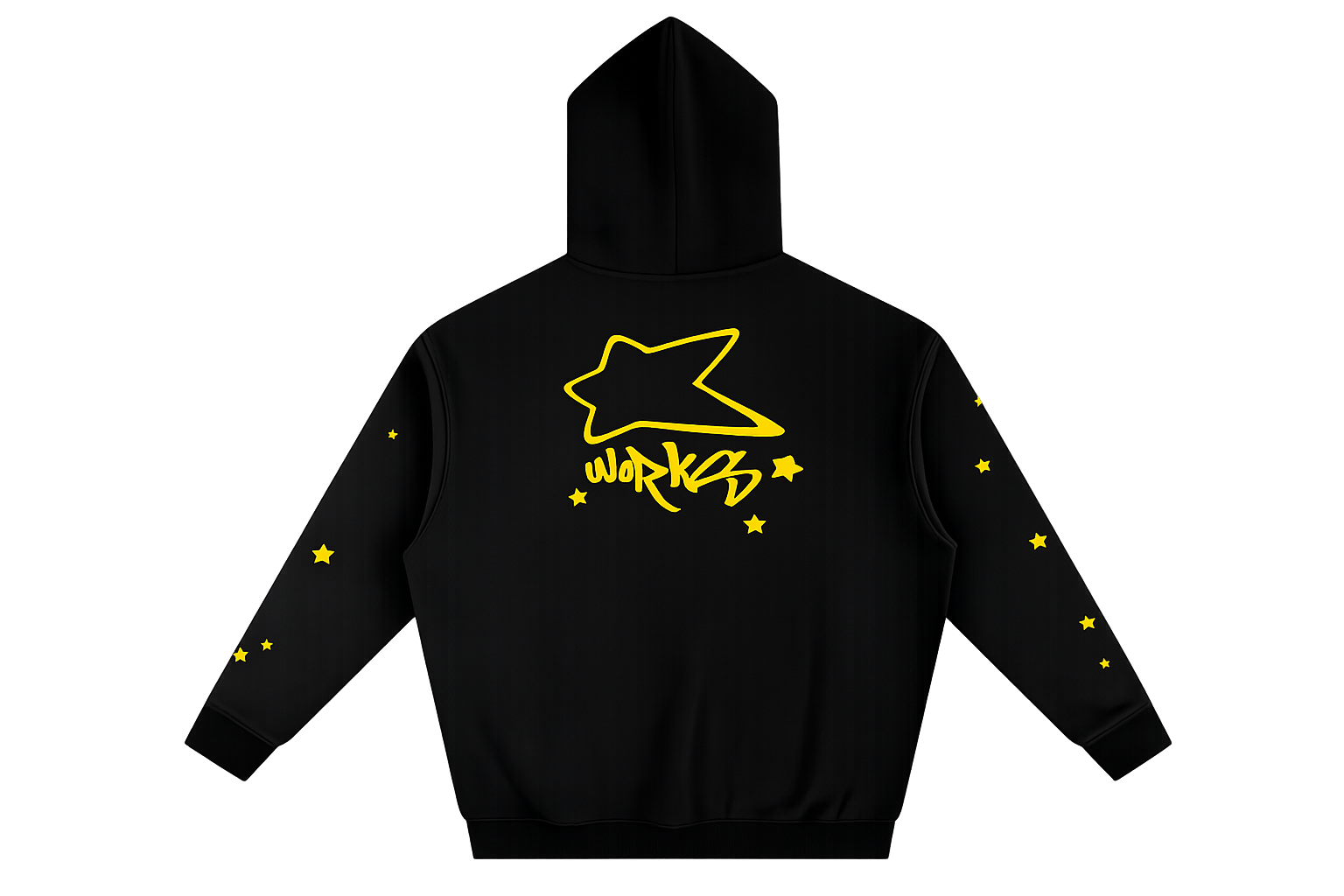 Super Thick Hoodie - Black by ST4R WORKS