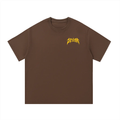 Baggy Cotton T-Shirt - Brown T-shirt BY ST4R WORKS