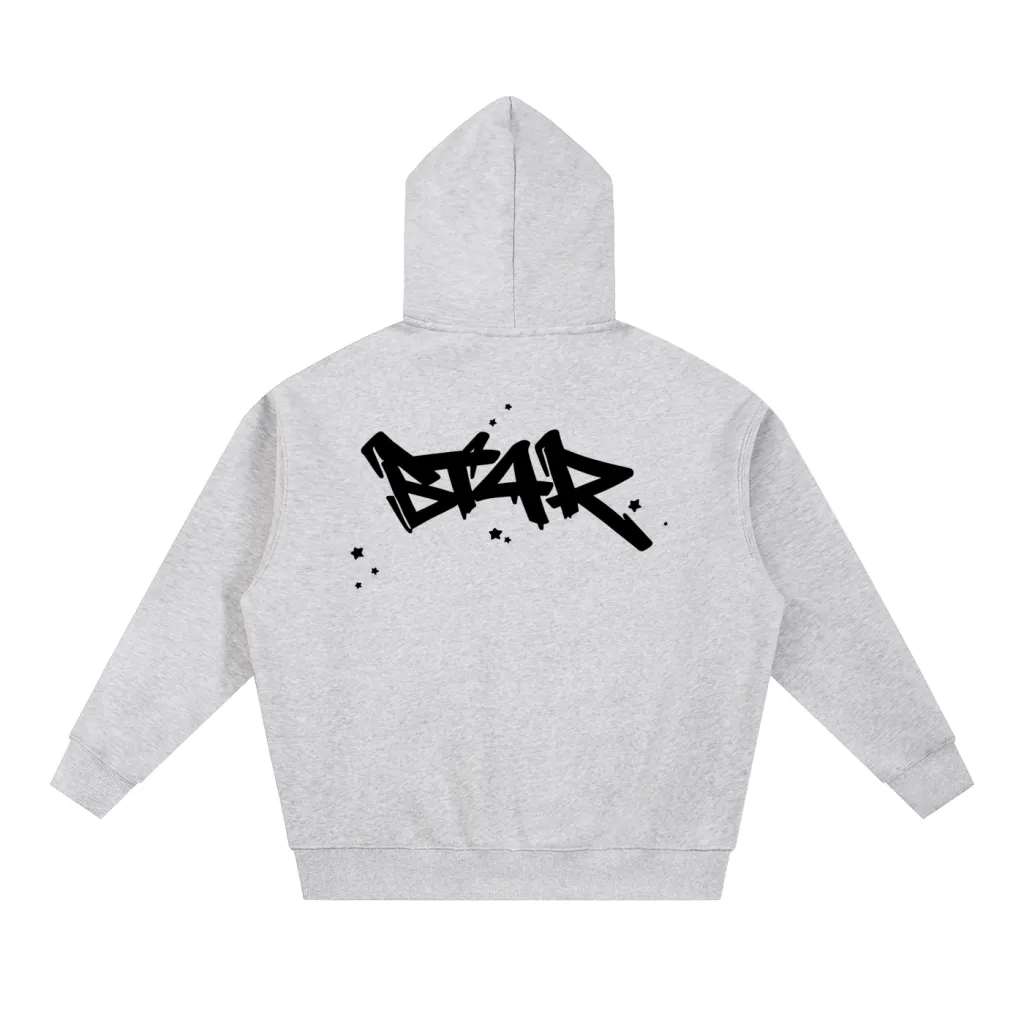Warm Zip-Up - Gray Hoodie BY ST4R WORKS